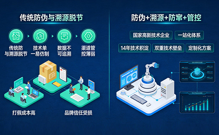 硬核技術(shù)賦能打造防偽溯源一體化解決方案