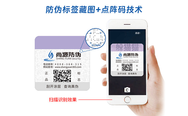 特殊隱形藏圖防偽
