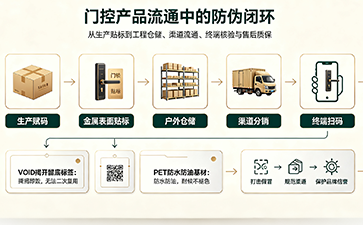 門控五金行業(yè)防偽標簽定制方案，杜絕假貨與竄貨亂象
