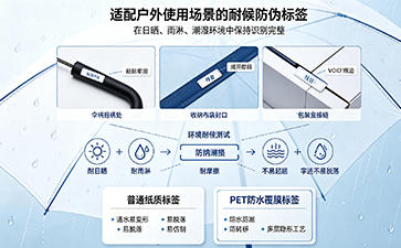 傘具行業(yè)防偽標簽解決方案，筑牢晴雨用品品牌護城河